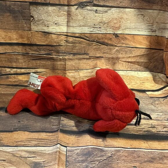 Vintage Clifford The Big Red Dog Plush Bean Bag Toy Scholastic Side Kicks 1997 - Picture 6 of 9